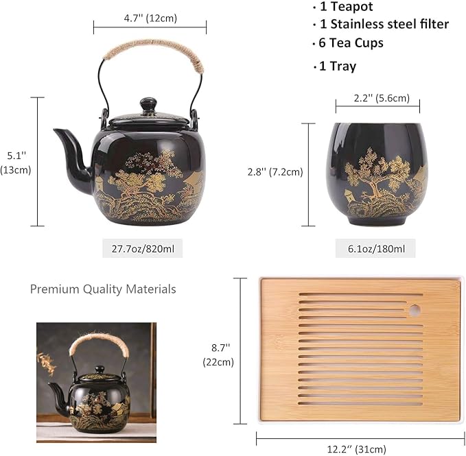 Japanese Tea Set for Adults - Image 2