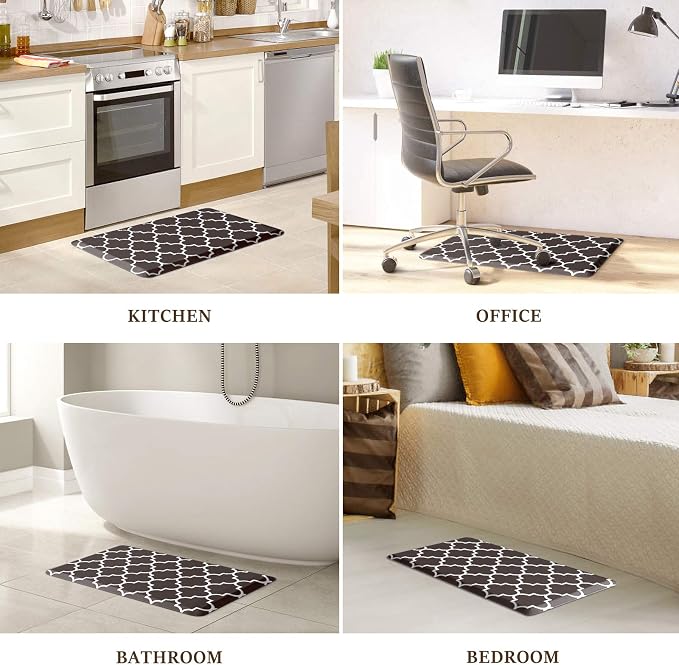 WISELIFE Kitchen Mat Cushioned Anti-Fatigue Kitchen Rug, 17.3"x 39", Non Slip - Image 7