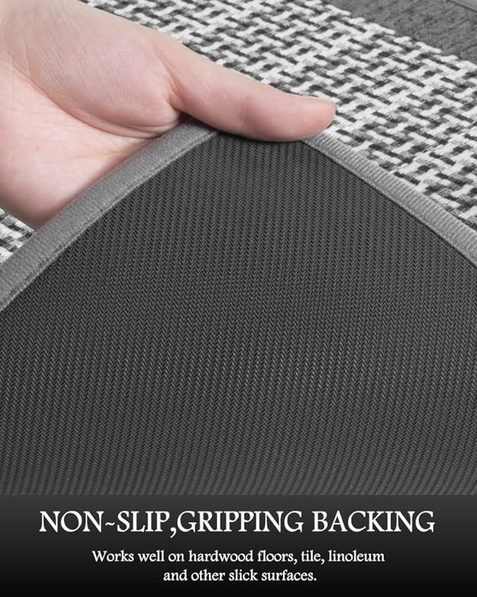 PADOOR Non Slip Kitchen Rugs Sets of 3 - Image 4