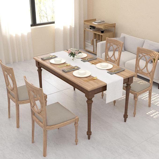 Table Runner Cloth 12 x 60 Inches Farmhouse Kitchen Coffee Burlap Dining Table - Image 7