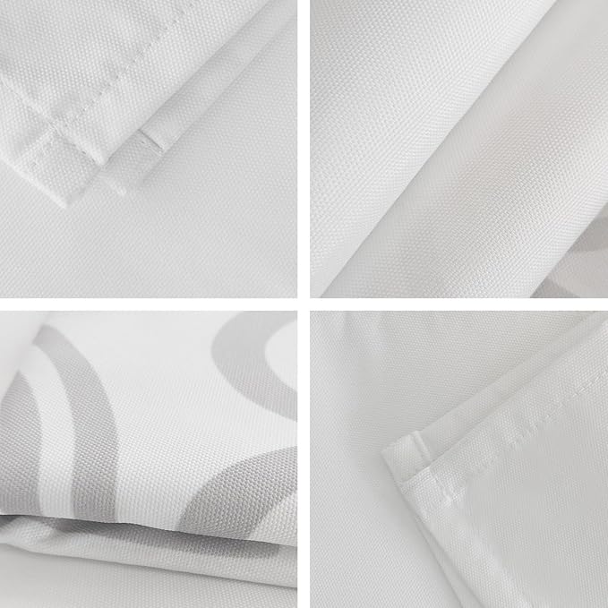 Merry Christmas Table Runner 90 Inches Long, Xmas Trees Snowman Snowflake Table - Image 8