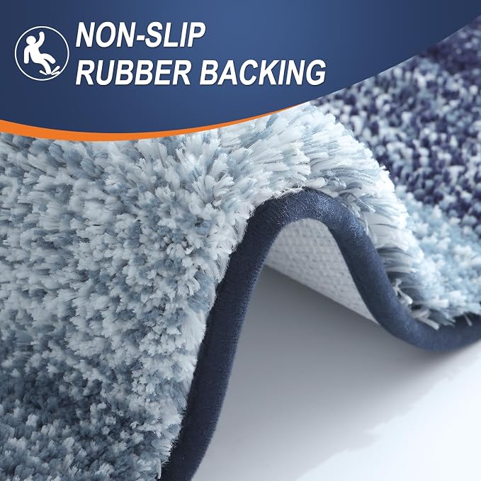OLANLY Large Bathroom Rugs Mat 44x32, Extra Soft Absorbent Microfiber Bath Rugs - Image 5
