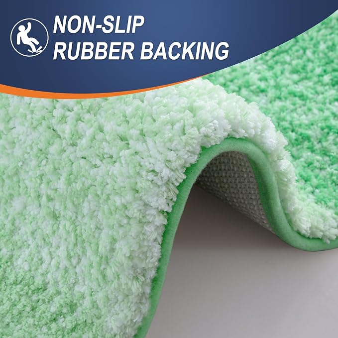 OLANLY Bathroom Runner Rugs Mat 59x24, Extra Soft Absorbent Microfiber Bath Rugs - Image 4