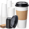 Fit Meal Prep 50 Pack 20 oz Disposable Coffee Cups by FMPBRANDS