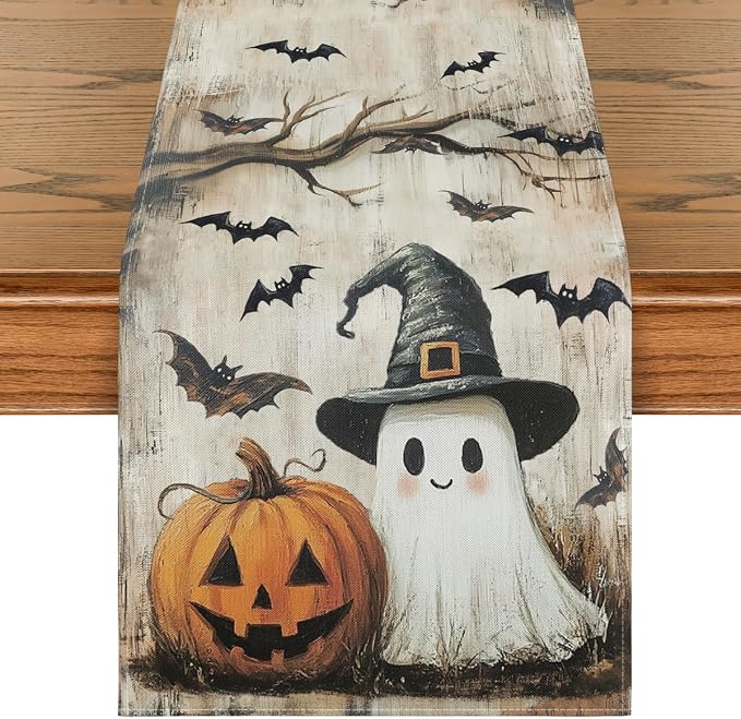 Artoid Mode 210 GSM Halloween Table Runner 13x120 Inch Home Party Decor | by ArtoidMode