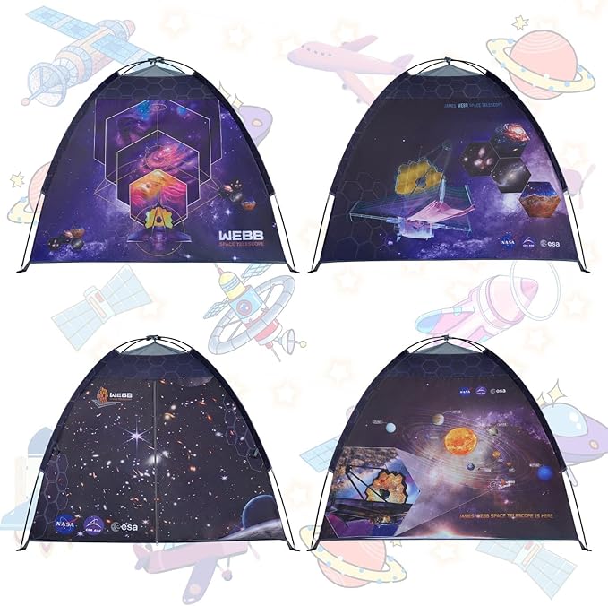 James Webb Space Telescope Kids Play Tent Indoor & Outdoor for Boys and Girls(61" x 61" x 45")