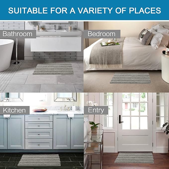 H.VERSAILTEX Bathroom Rugs Bath Rugs - Image 6