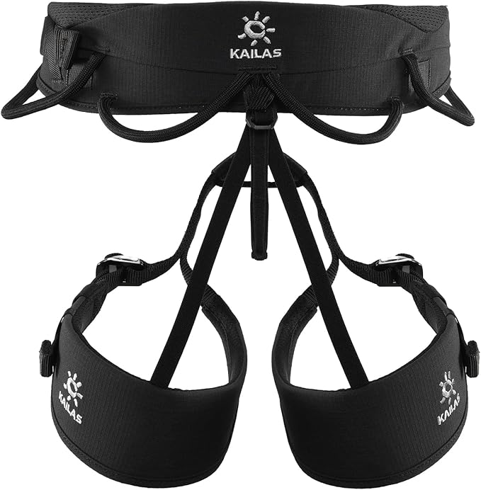 KAILAS Kids Rock Climbing Harness Child Safety Belt Climbing Gear Adjustable Lightweight Indoor Gyms Beginners Youth