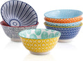 Selamica Porcelain Ice Cream Bowls Set of 6, Small Bowls, Ceramic bowls by Selamica