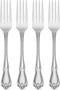 Oneida Silverware Set, Oneida True Rose Everyday Flatware Dinner Forks Set by Oneida