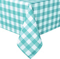 Checkered Tablecloth Rectangle by Hiasan