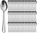 Windsor 60-Piece Set Stainless Steel Teaspoons, Tea Spoons | 5.9-Inch Food by Hansmart