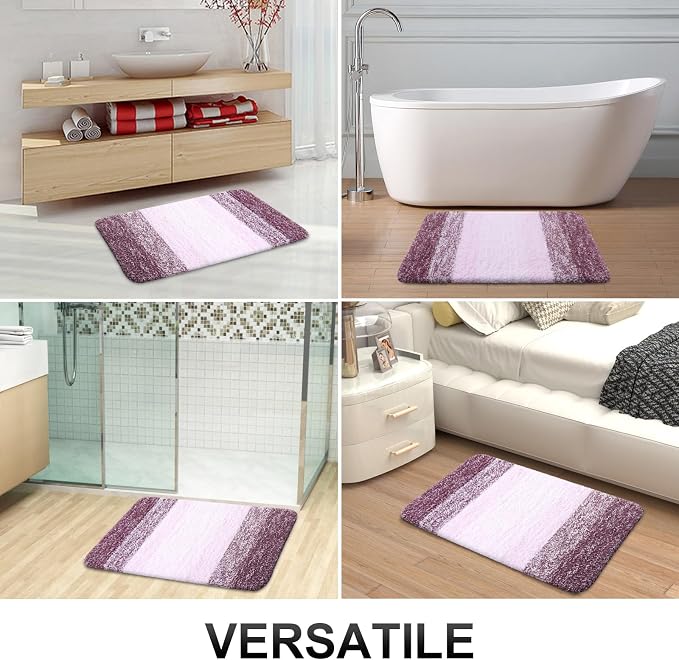 OLANLY Bathroom Runner Rugs Mat 59x24, Extra Soft Absorbent Microfiber Bath Rugs - Image 6