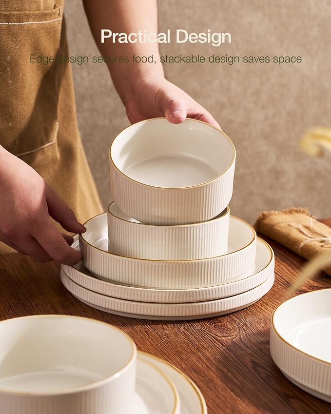 Famiware Star Stoneware Dinnerware Sets - Image 6