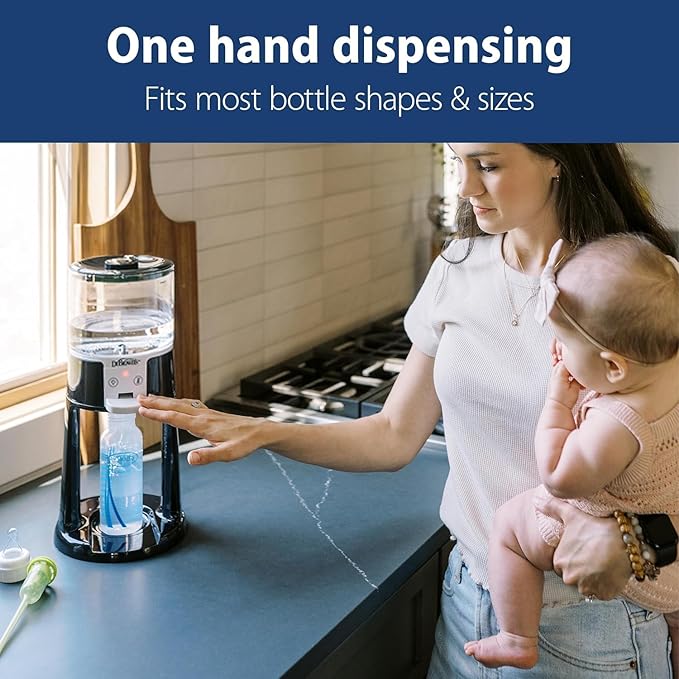 Dr. Brown's Insta-Prep Warm Water Dispenser with Baby Formula Mixing Pitcher, 32oz Olive