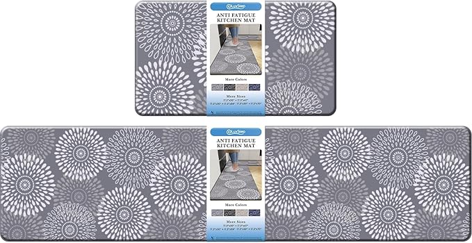 LuxStep Kitchen Mat Cushioned Rugs Anti-Fatigue Mats by LuxStep