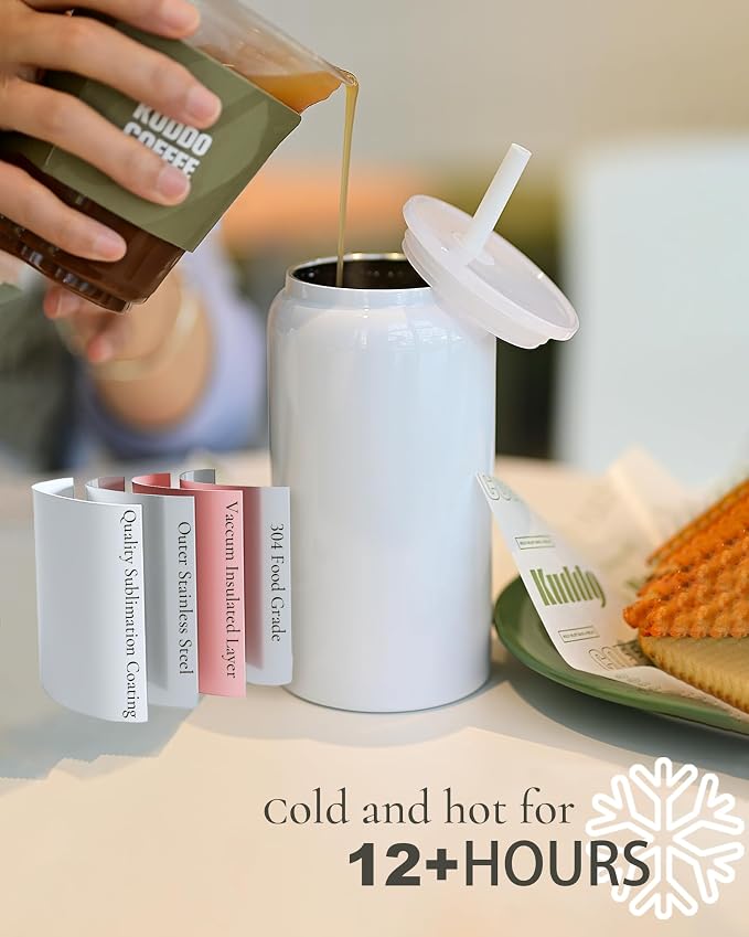 16 oz Tumbler, Insulated Tumbler - Image 5