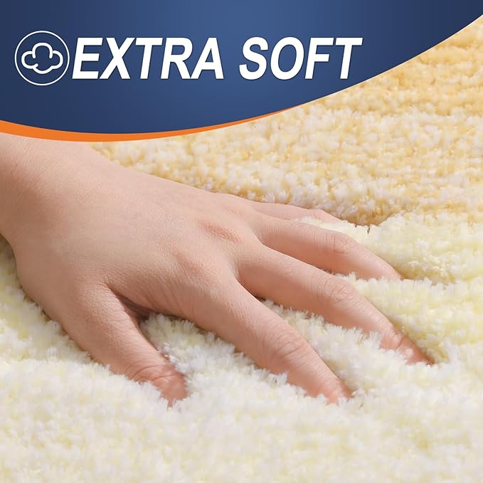 OLANLY Bathroom Runner Rugs Mat 70x24, Extra Soft Absorbent Microfiber Bath Rug - Image 3
