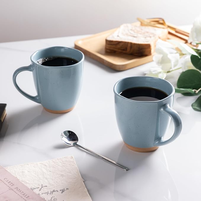 AmorArc 12oz Coffee Mugs, Ceramic Coffee Mugs set of 4 - Image 6