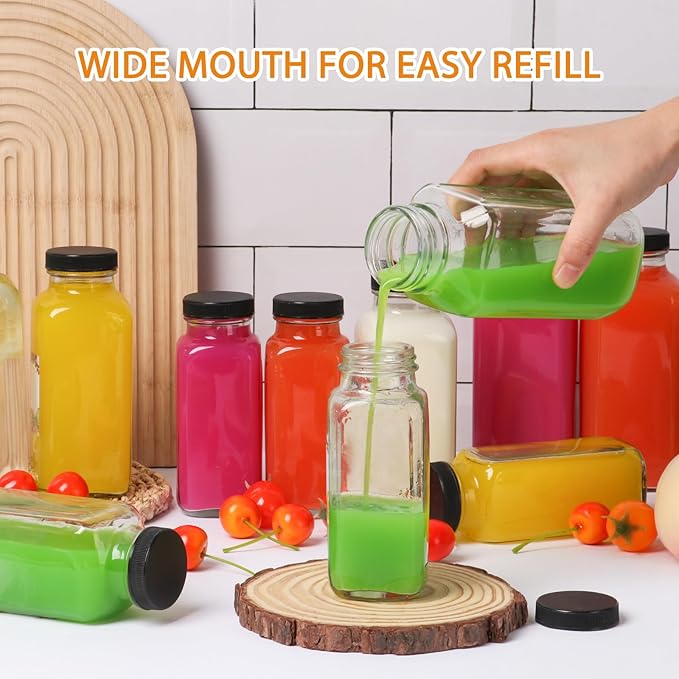 AuroTrends 8 oz Glass Bottles 12-Pack - Image 7