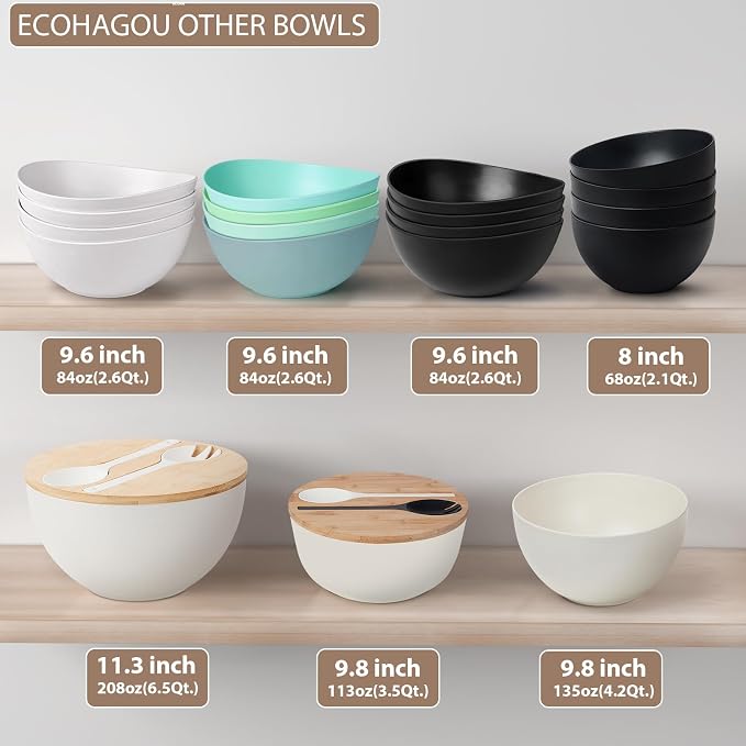 11.3" Extra Large Salad Bowl - Image 8