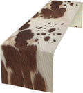 Cow Print Table Runner, 13x70 Inch by Yearn+Jear