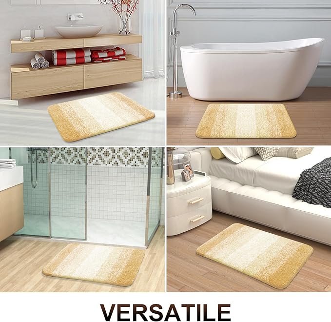 OLANLY Bathroom Runner Rugs Mat 47x24, Extra Soft Absorbent Microfiber Bath Rug - Image 7