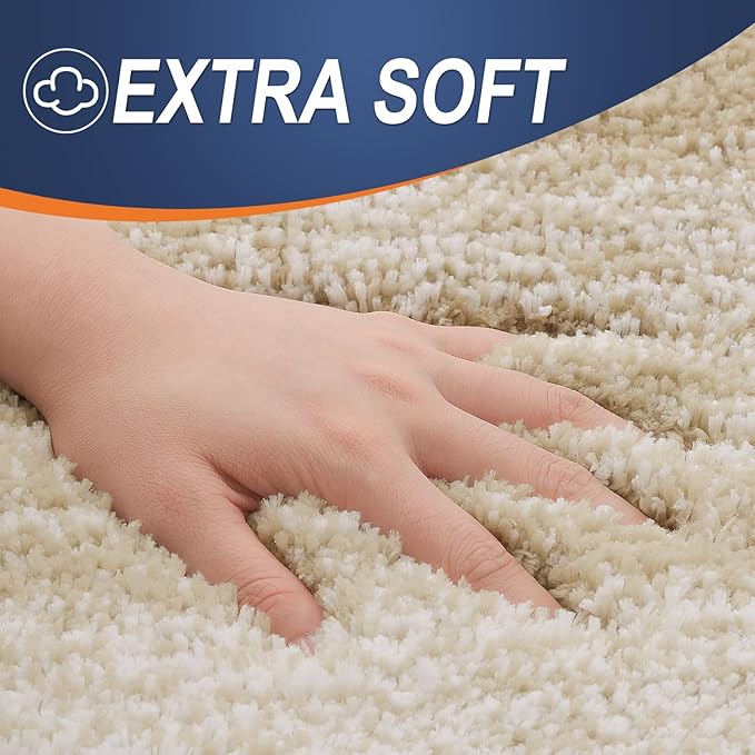 OLANLY Bathroom Runner Rugs Mat 47x24, Extra Soft Absorbent Microfiber Bath Rugs - Image 2