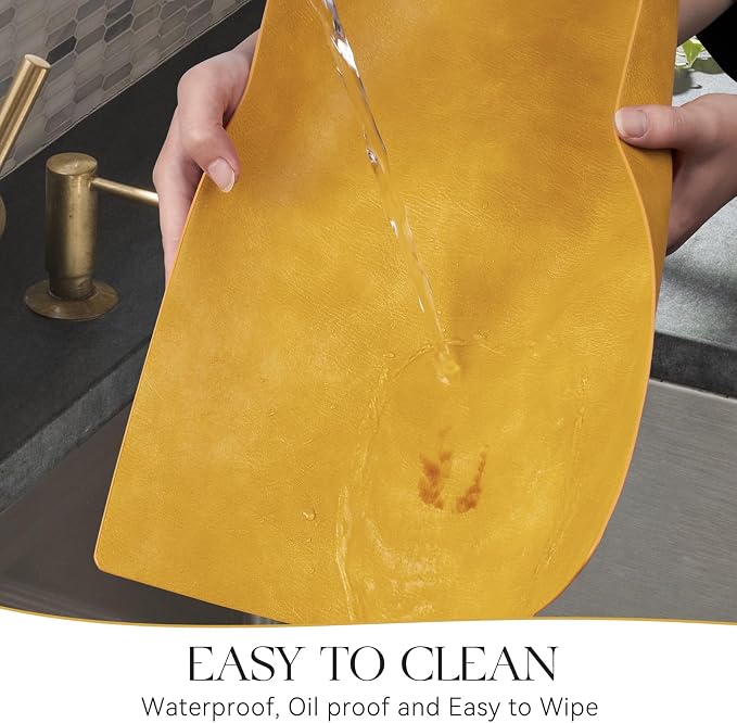 MOSAYT Vinyl Placemats Set of 4-12 X 17 Inch - Image 4