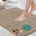 GORILLA GRIP Bath Rug Mat 44x26, Thick Absorbent Chenille, Quick Dry Microfiber by Unknown