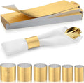 Holiday Parties Napkin Rings Set of 50, 2 Colors in 1, Reusable Adjustable by Unknown