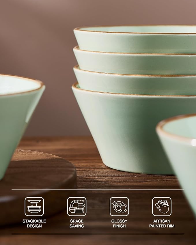 Famiware Saturn Dinnerware Sets, Ceramic Dishes - Image 5