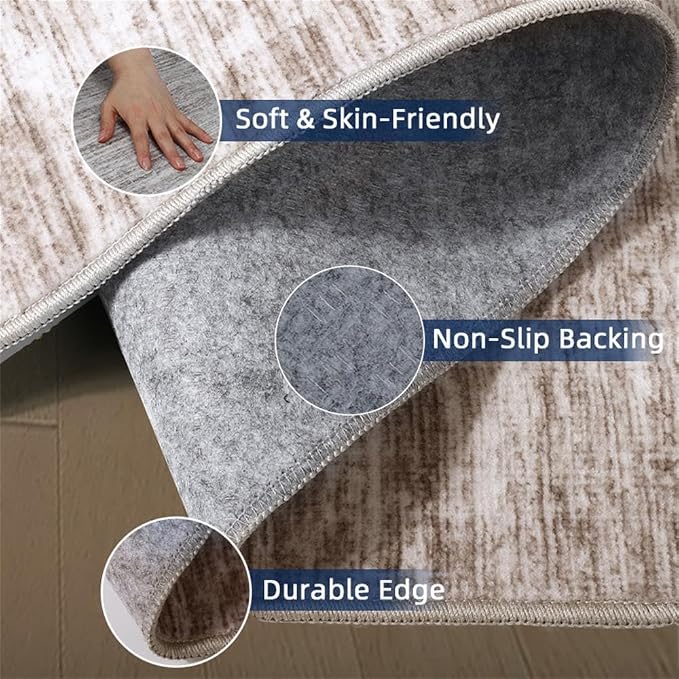Washable Runners for Hallway 2x6 Runner Rug, Ultra-Thin Kitchen Runner Rugs - Image 3