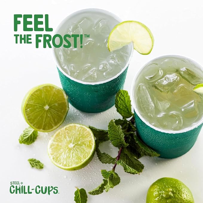 Steel Chill Cups 16 oz. Durable & Reusable Party Cups - Image 7