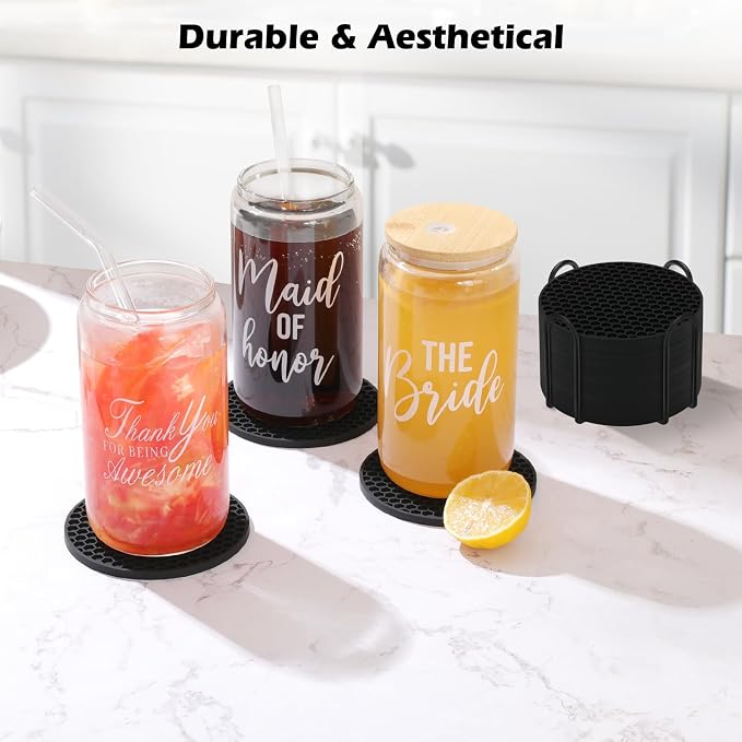 Silicone Coaster Set of 16 - Image 4