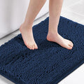 H.VERSAILTEX Navy Blue Bath Rug, Bath Mat Non Slip Bath Mats by HVERSAILTEX