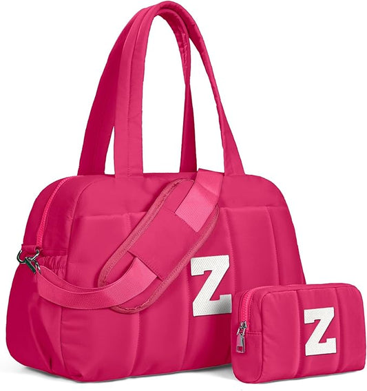 Dance Bag, Kid Weekender Bags，Girl Overnight Bag with Wet Pocket，Lightweight Travel Tote Personalized Cheer Bags with Makeup Pouch-14 Year Old Girl Birthday Gifts