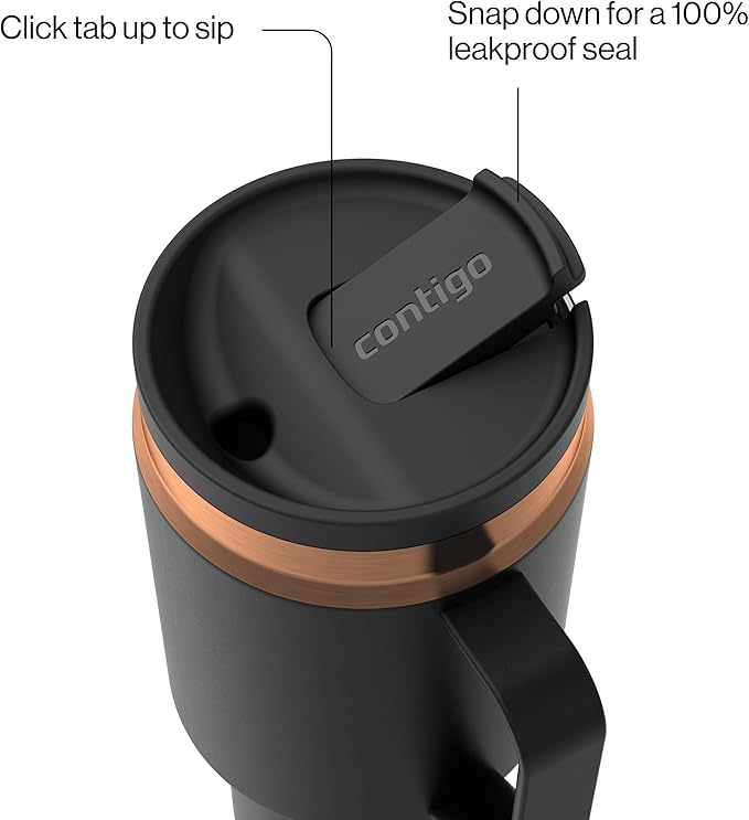 Contigo SnapSeal 30 oz Stainless Steel Vacuum-Insulated Tumbler - Image 2