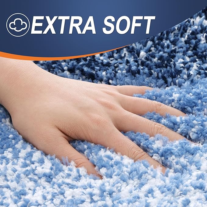 OLANLY Bathroom Runner Rugs Mat 59x24, Extra Soft Absorbent Microfiber Bath Rugs - Image 2