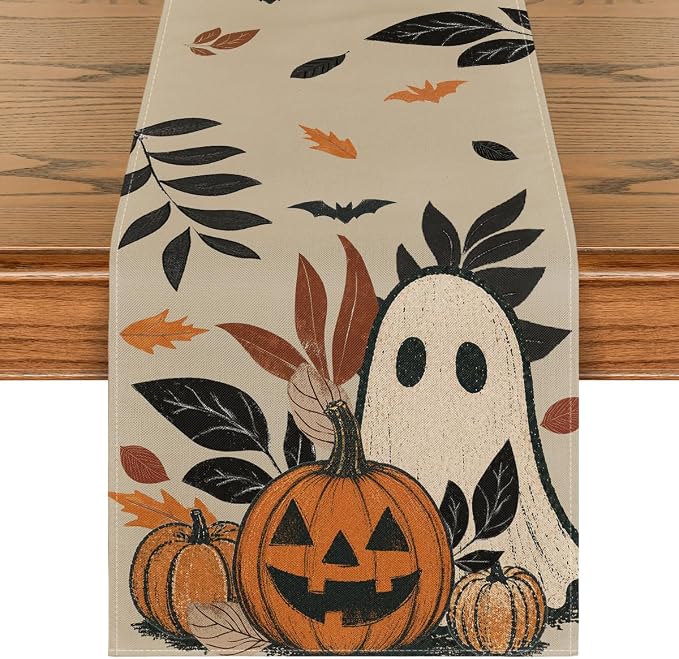Artoid Mode 210 GSM Halloween Table Runner 13x108 Inch Home Party Decor | by ArtoidMode