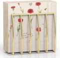 Reversible Napkin Holder for Table Gold | 2-in-1 Gold Metal Cocktail Napkin by ZYLBB