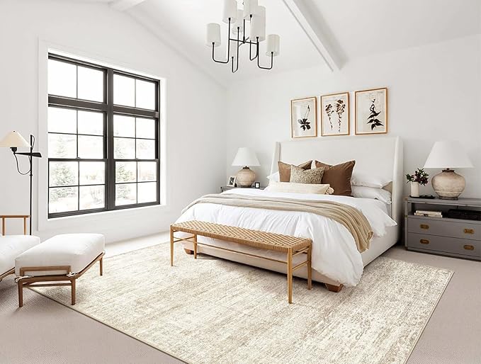 UERMEI 10x14 Washable Area Rug - Image 5