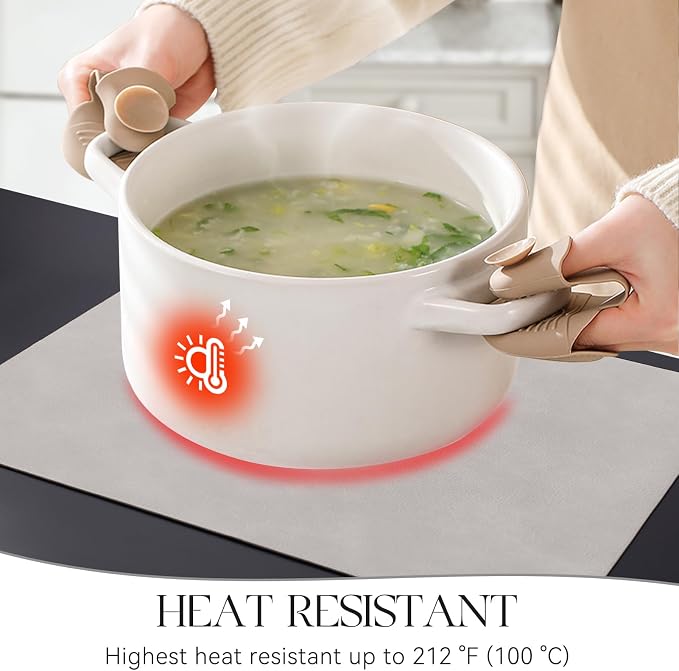 MOSAYT Vinyl Placemats Set of 8-12 X 17 Inch - Image 3