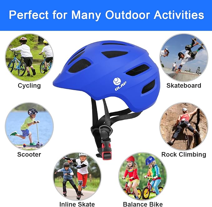 GLAF Baby Bike Helmet Toddler Helmets for 1 Year Old and up Infant Girls Boys Multi Sport Adjustable for Scooter Bicycle Kids Youth Child Skateboard Safety Cycling