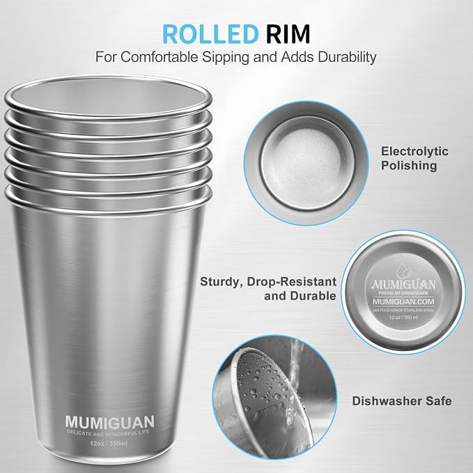 Stainless Steel Cups for Kids 12oz/350ml, Stainless Steel Tumbler | Kids Cups - Image 3