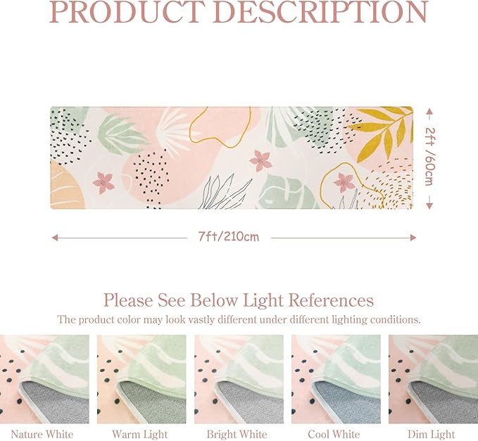 Lahome Pink Runner Rug - Image 2