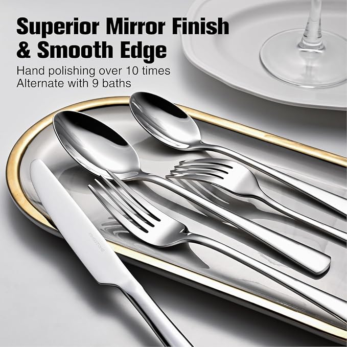 65 Piece Silverware Set for 12 - Image 5