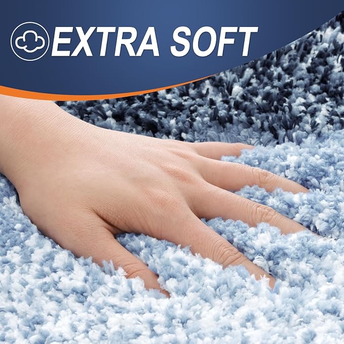 OLANLY Bathroom Runner Rugs Mat 59x20, Extra Soft Absorbent Microfiber Bath Rugs - Image 2
