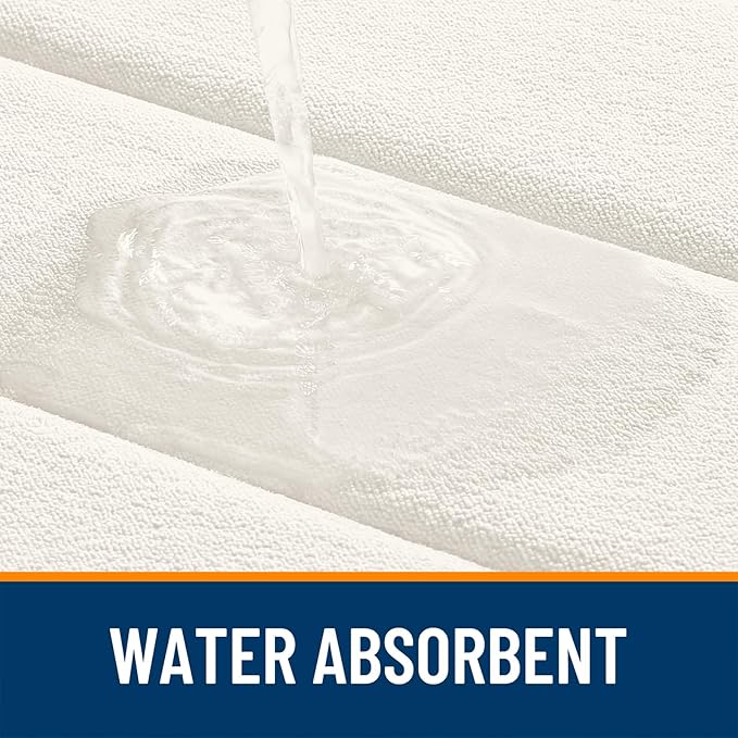 OLANLY Memory Foam Bath Mat 32x20, Super Soft Absorbent Bathroom Rugs, Quick Dry - Image 4