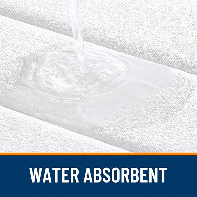 OLANLY Memory Foam Bath Mat 35x16, Super Soft Absorbent Bathroom Rugs, Quick Dry - Image 4